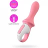 Нереалистичный вибратор SATISFYER AIR PUMP BOOTY 5 розовый J2018-265