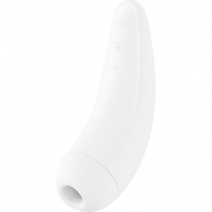 Вибростимулятор вакуум-волновой клиторальный SATISFYER CURVY 2+ WHITE J2018-81-2 Вибростимулятор вакуум-волновой клиторальный SATISFYER CURVY 2+ WHITE J2018-81-2